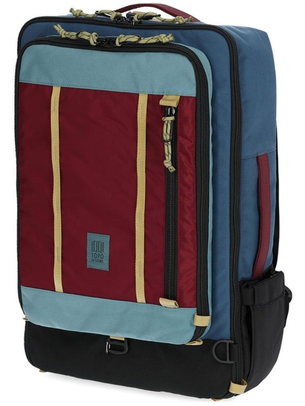 Topo Designs Global Travel Bag 40L (Dark Denim/ Burgundy) (NWT)